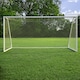 image 3 of Charles Bentley Kids 10ftx6ft White Portable Football Goal