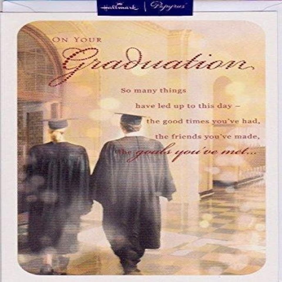 image 1 of Graduation Lovely Verse New Hallmark Card