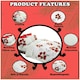 image 2 of VELVETIO Poppy Flower Duvet Cover Set Reversible Polycotton Easy Care Beddings Red | Super King