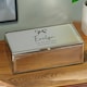 image 2 of Personalised Bow Mirrored Jewellery Box