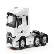 Herpa Renault T Facelift 3 Axle Tractor Unit White