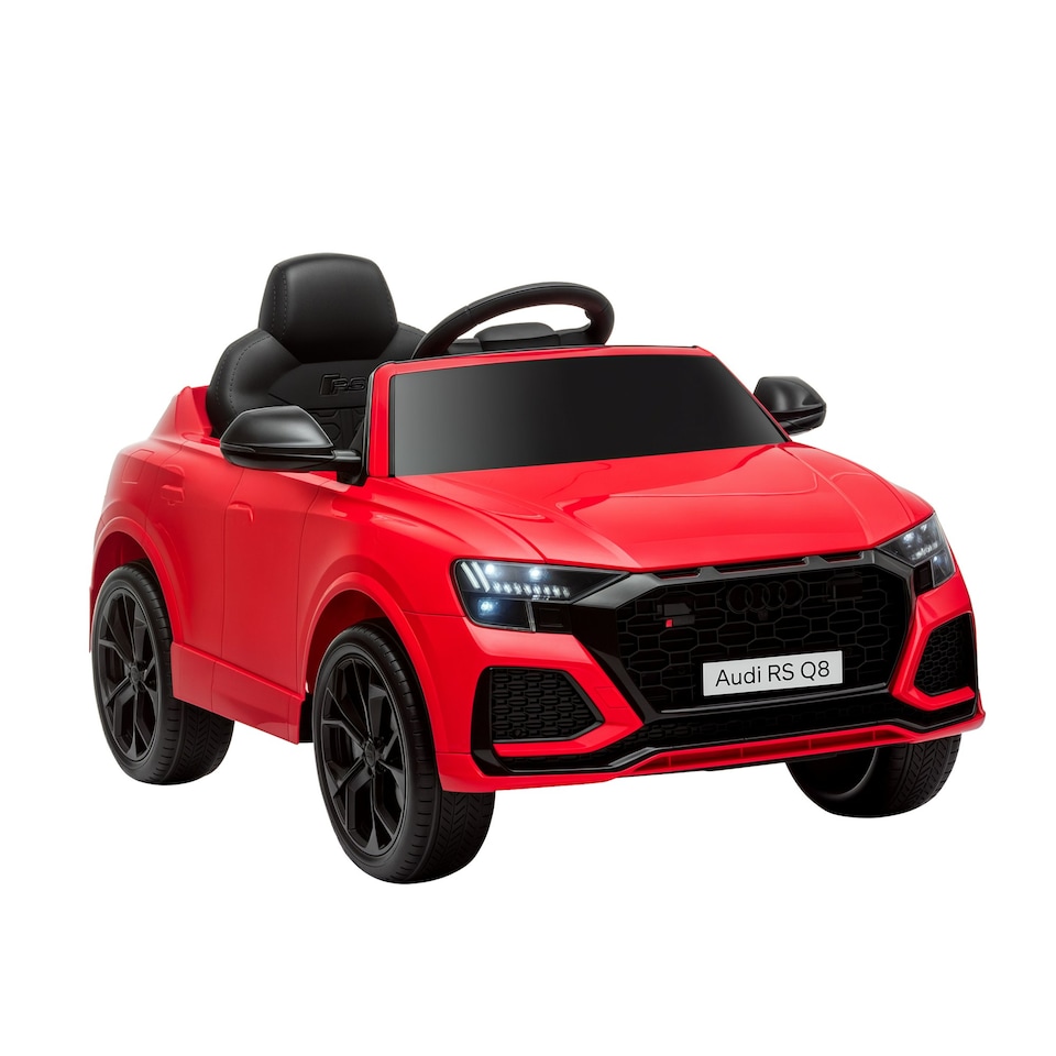 image 1 of HOMCOM Audi RS Q8 6V Kids Electric Ride On Car Toy w/ Remote Control Red