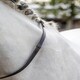 image 7 of LeMieux Rubber Reins Silver | Pony