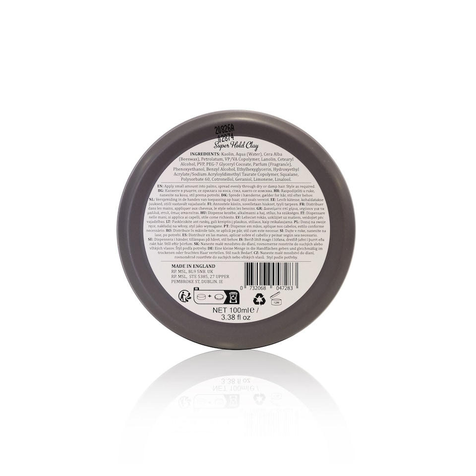 image 1 of Dapper Dan Ultra Matte Clay 100ml DUO PACK | Black
