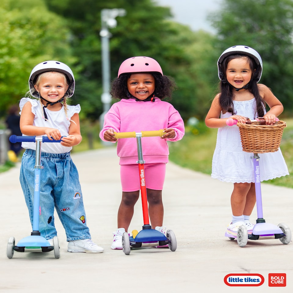 image 1 of Kids 3 Wheel Scooter | Blue | Navy