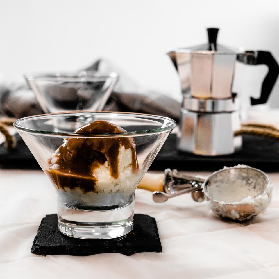 image 1 of Bormioli Rocco Ypsilon Ice Cream Bowls - 375ml - Pack of 6 | Clear | Clear