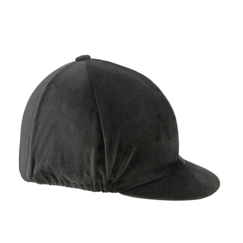 Shires Velvet Hat Cover - Black - S Black | S
