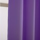 image 4 of Purple Blackout Curtains - Eyelet Thermal Curtain  - 46 x 63 Inch Drop - 2 Panel Purple