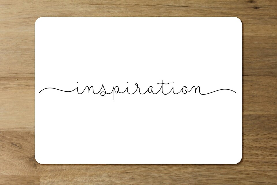 image 1 of Text Inspiration (Placemat & Coaster Set)