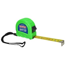Faithfull Twin Lock Tape Measure 5m/16ft (width 19mm) - Multi Colour - One Size
