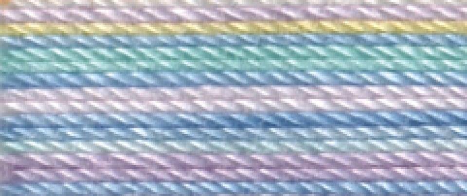 Anchor Multi Freccia Multicolour Size 6 Cotton Crochet Thread 50gm Ball - per value pack of 4