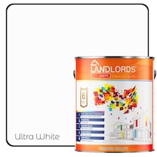 Landlords Paint - Shed & Fence Paint - Best Durable Outdoor Wood Protection - Ultra White - 5L