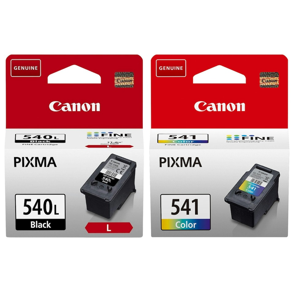image 1 of Canon PG540L Black & CL541 Colour Ink Cartridge