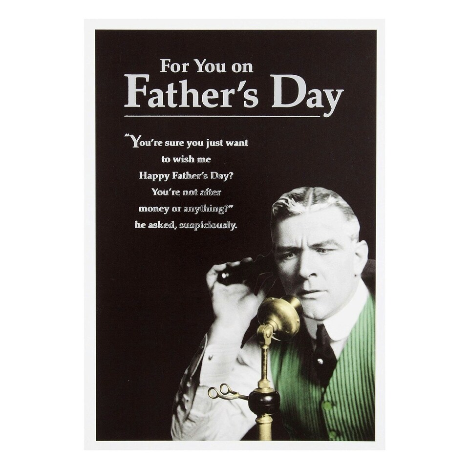 image 1 of Hallmark Father's Day Card 'Money' - Medium