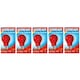 image 1 of Eveready B22 GLS 60W 1950k Fireglow Red Light Bulb - Pack of 5