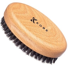 Kobe Palm Beechwood Military Brush