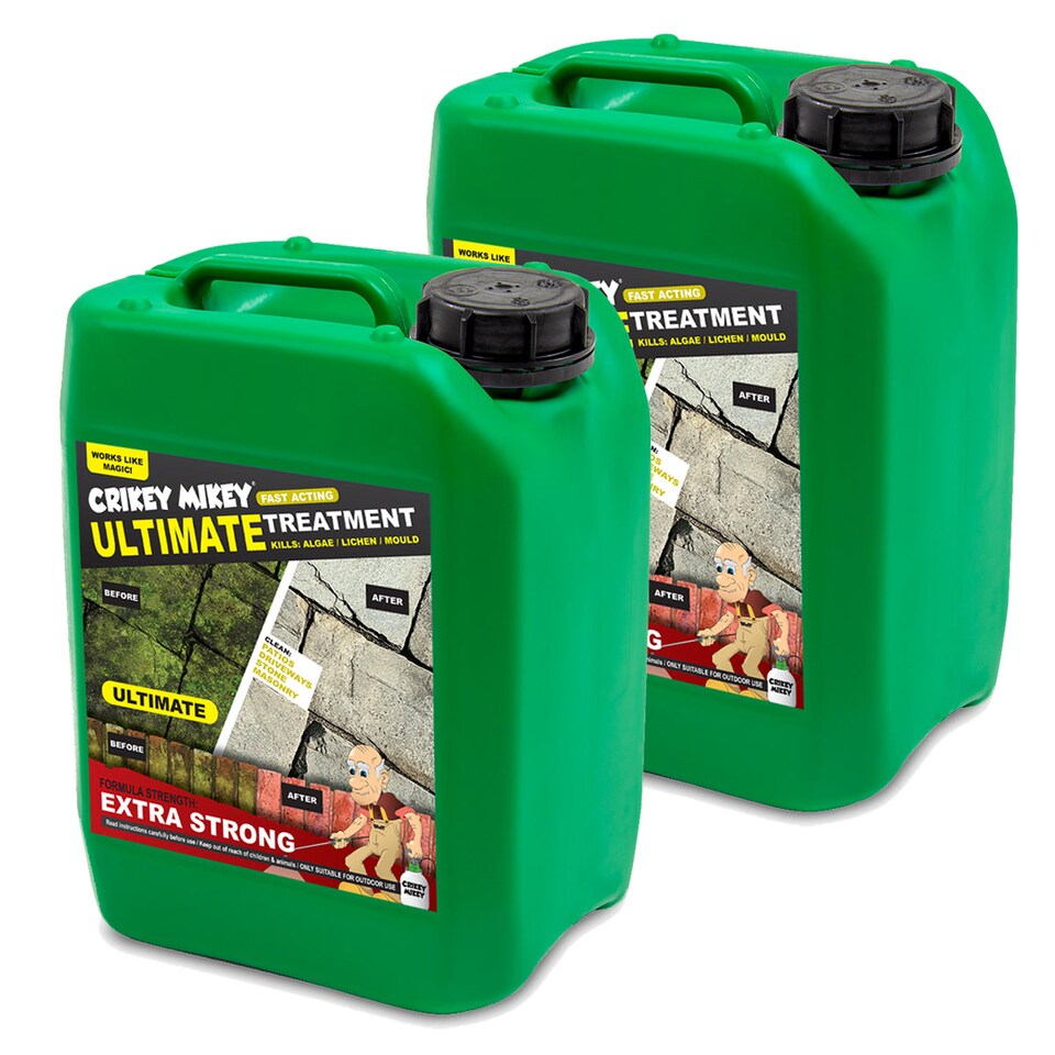 image 1 of ALGAE, LICHEN & MOULD Crikey Mikey Ultimate Treatment Extra Strong 10L Top Up