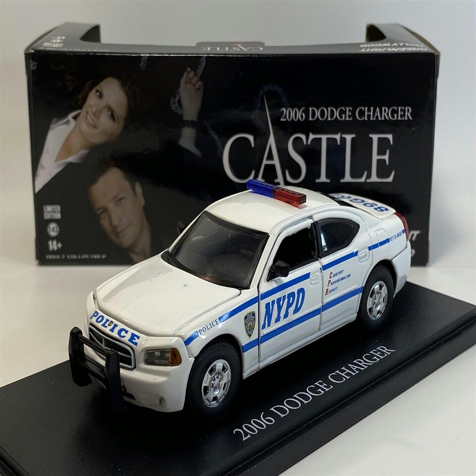 image 1 of Castle 2006 Dodge Charger 1:43 Scale Greenlight 86603