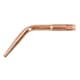 image 2 of Type 5 Swaged Welding Brazing Nozzle No.1 Tip 0.9mm Oxy Acetylene 2 Pack