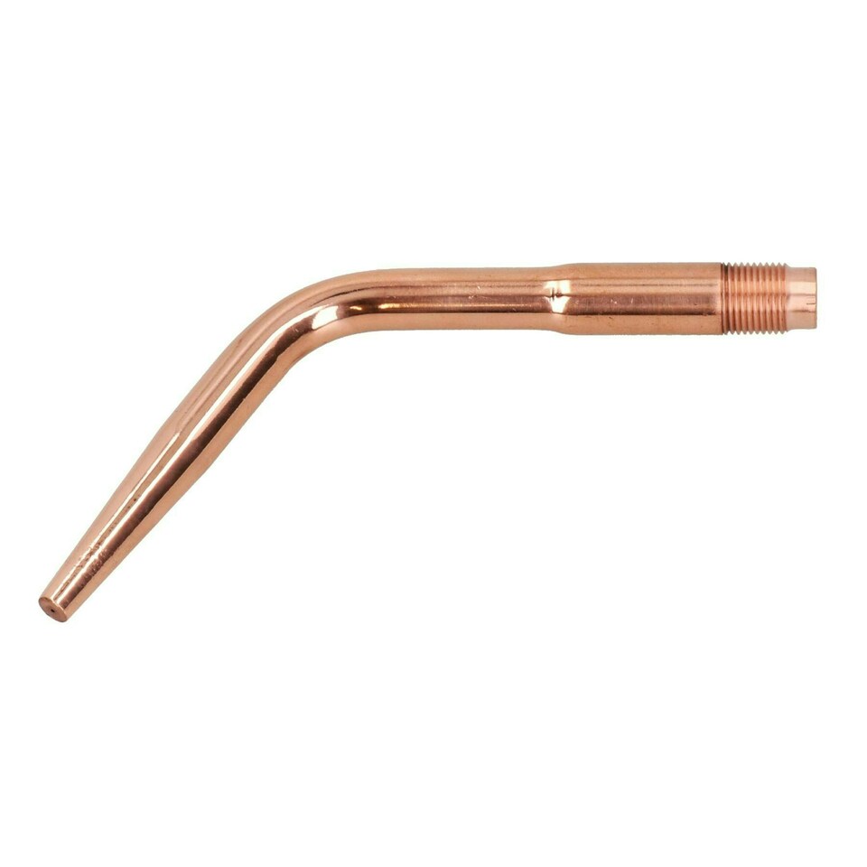 image 1 of Type 5 Swaged Welding Brazing Nozzle No.1 Tip 0.9mm Oxy Acetylene 2 Pack