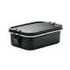 image 1 of MidOcean Chan Stainless Steel 750ml Lunch Box - Black - One Size