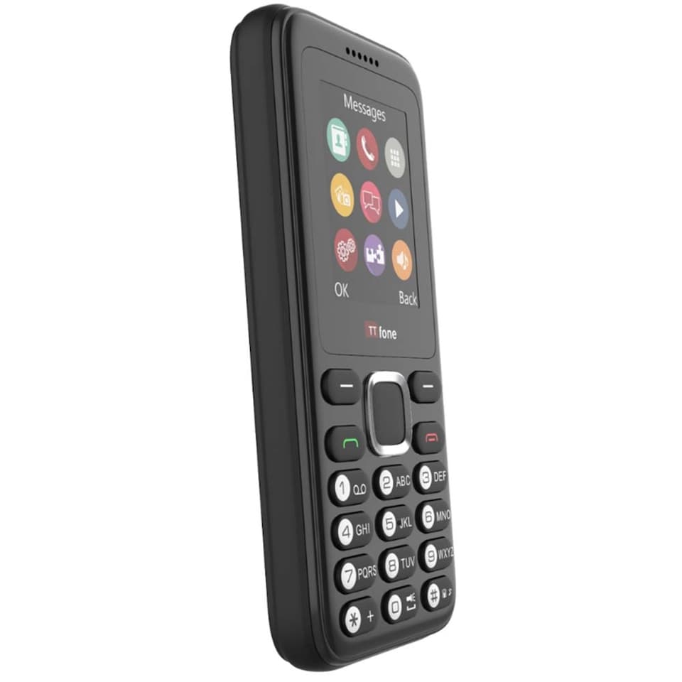 image 1 of TTfone TT150 Mobile Phone Black - EE Pay as you go