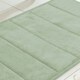 image 6 of Everyday Design Memory Foam Bath Mat Sage 43x61cm Green