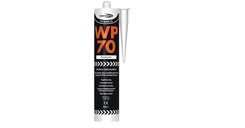 Bond It WP70 Oxime Silicone Low Modulus Translucent 310ml