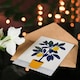 image 4 of Lemon Tree Plant Lover Yellow Blue Bright Simple Birthday Greeting Card
