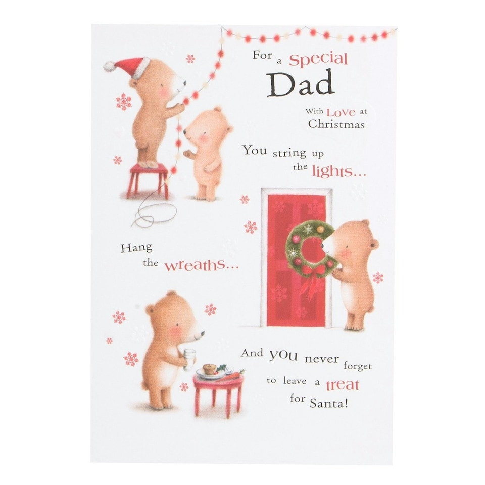 image 1 of Christmas Card To Dad 'You're The Best'