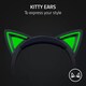 image 2 of Razer Kraken Kitty V2 - Wired RGB Headset with Kitty Ears 7.1 Audio Black