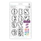 image 2 of Xcut Dies Set (16pcs) - Carnival Numbers, Silver, A5