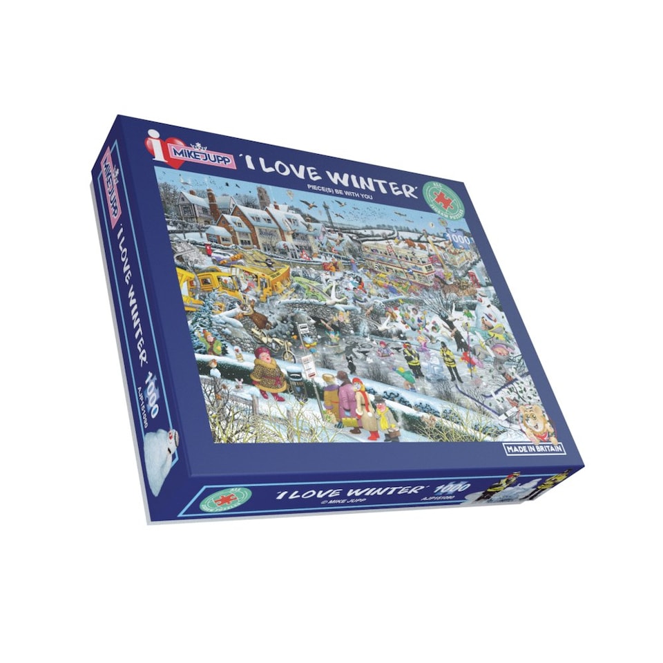 image 1 of Mike Jupp I Love Winter 1000 Piece Jigsaw Puzzle