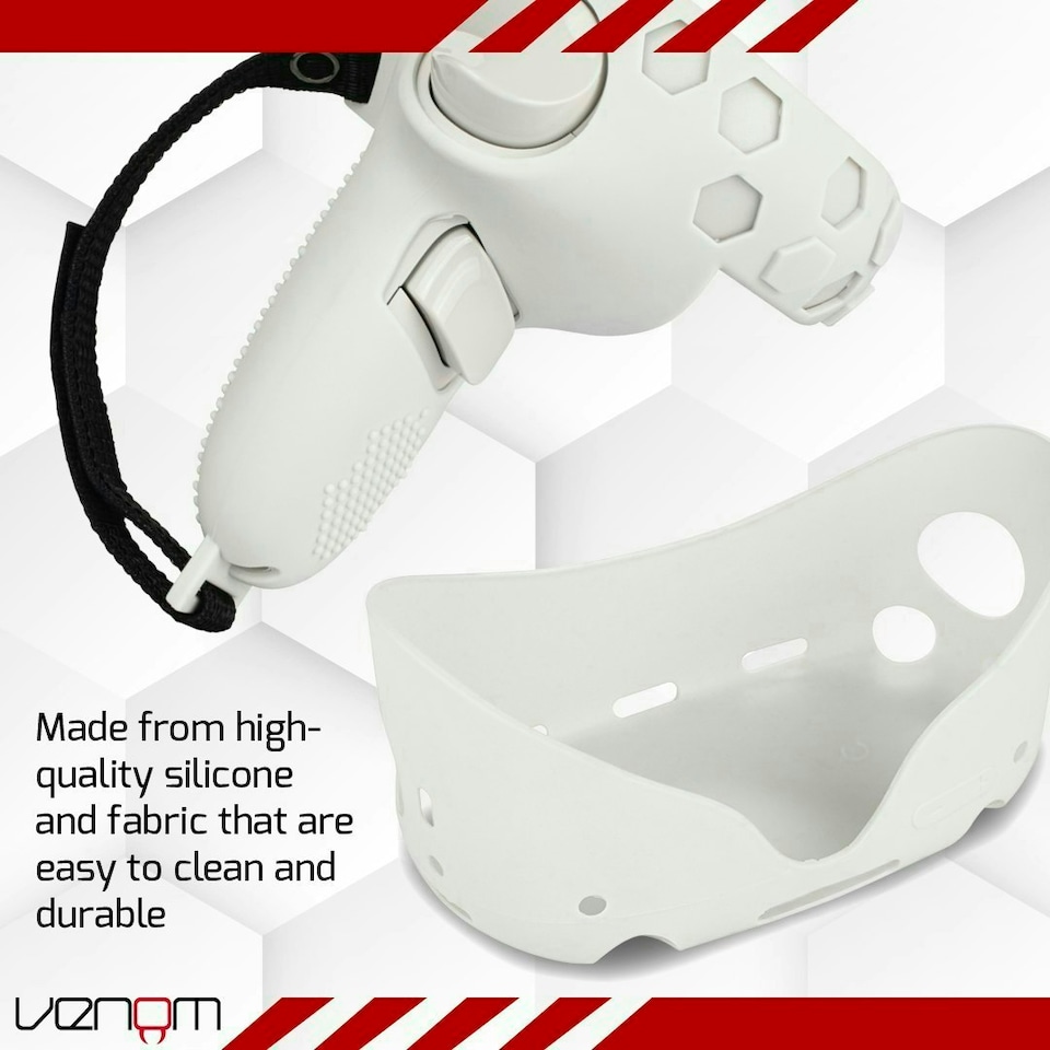 image 1 of Venom Silicone Protective Accessory Pack for Meta Quest 2
