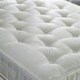 image 3 of Majestic 1000 Pocket Sprung Seal Grey Naples Velvet Divan Set And Pearl Headboard Single