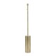 image 3 of ValueLights Lexy Brushed Chrome Single Stem Dimmable Freestanding Floor Lamp Base