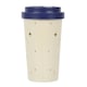 image 2 of Something Different Fortune Teller Bamboo Travel Mug - Off White/Navy - One Size