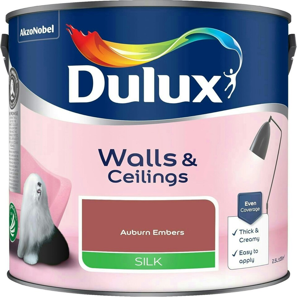 image 1 of Dulux Silk 2.5L Auburn Embers