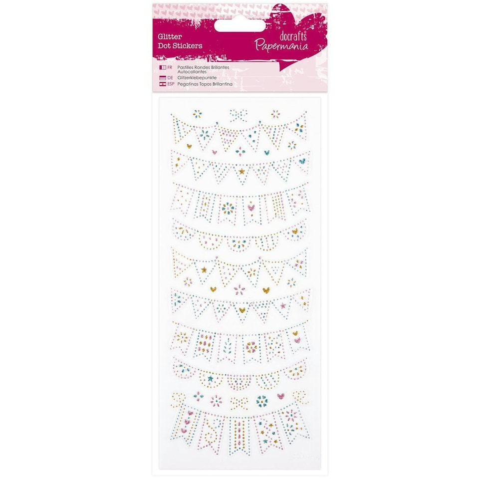 Glitter Dot Stickers