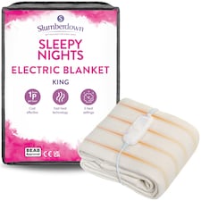 Slumberdown Sleepy Nights Electric Blanket, King