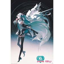 Hatsune Miku Happy 16th Birthday Miku 61 x 91.5cm Maxi Poster