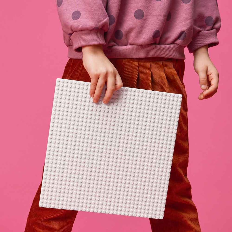 image 1 of LEGO 11026 Classic Baseplate 32x32 White