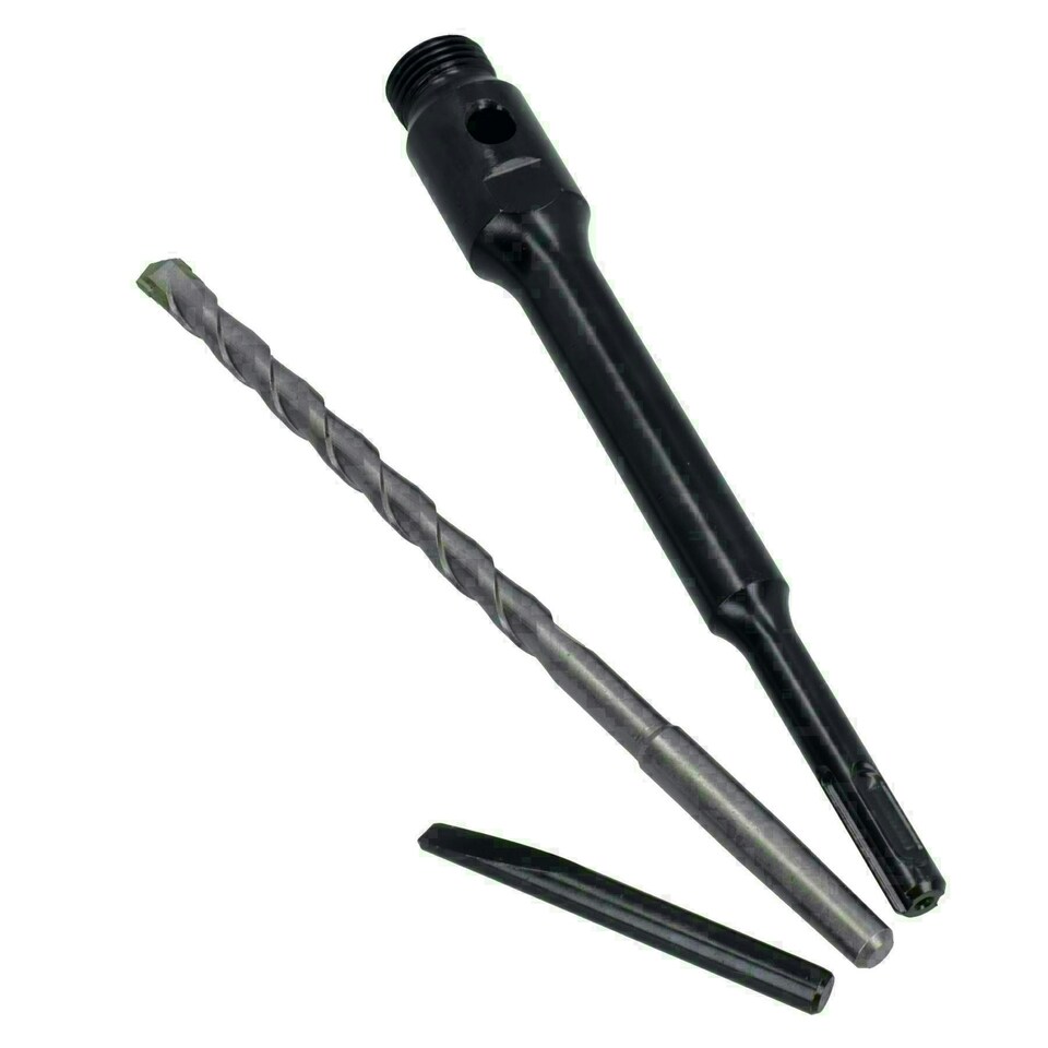 image 1 of 107mm x 150mm Dry Diamond Core Drill Cutter With 1/2in BSP SDS Arbor Guide