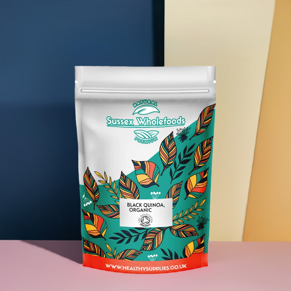 image 1 of Organic Black Quinoa 500g (Sussex Wholefoods) | Multi