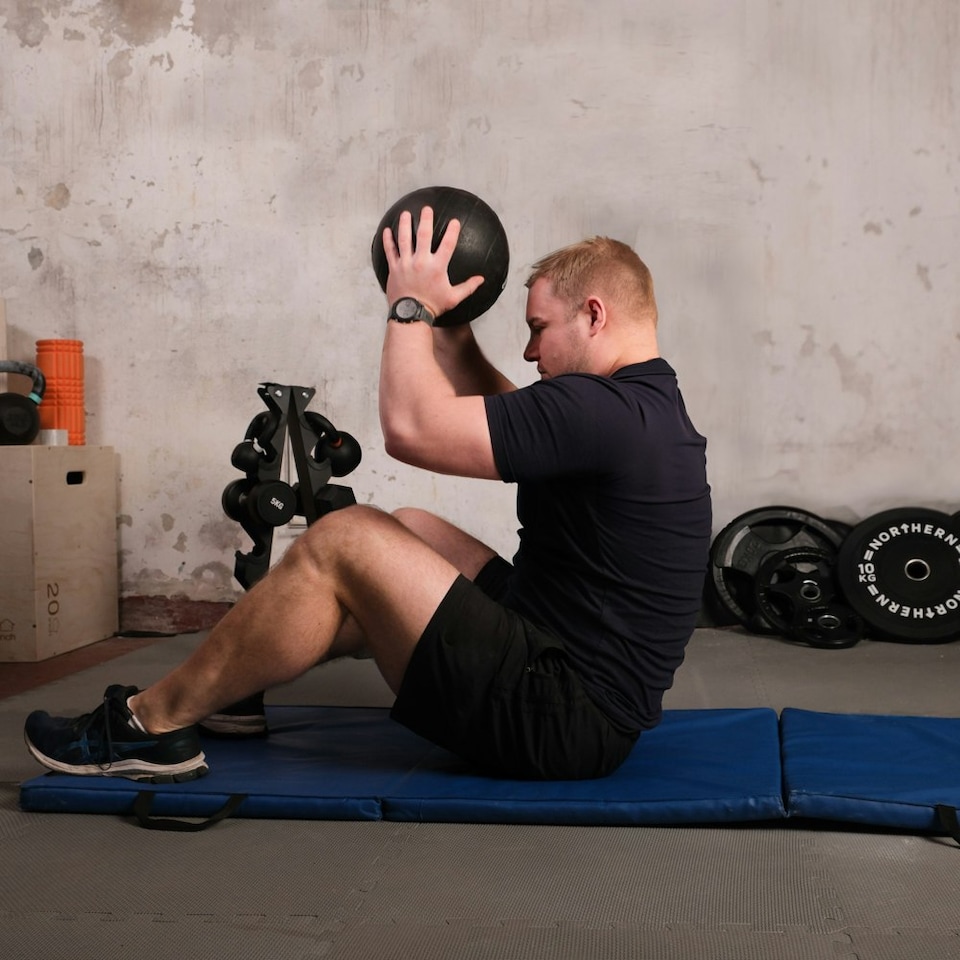 image 1 of Northern Heavy Duty Fitness Slam Ball - 5kg