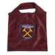 image 1 of West Ham FC Reusable Bag in a Bag Brown