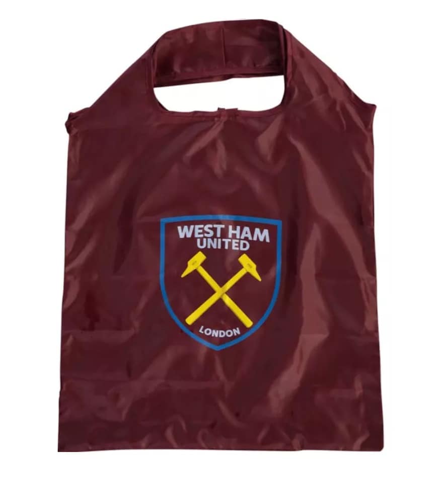 image 1 of West Ham FC Reusable Bag in a Bag | Brown
