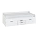 image 2 of Dante Day Bed - L97.5 x W196.5 x H69 cm - White