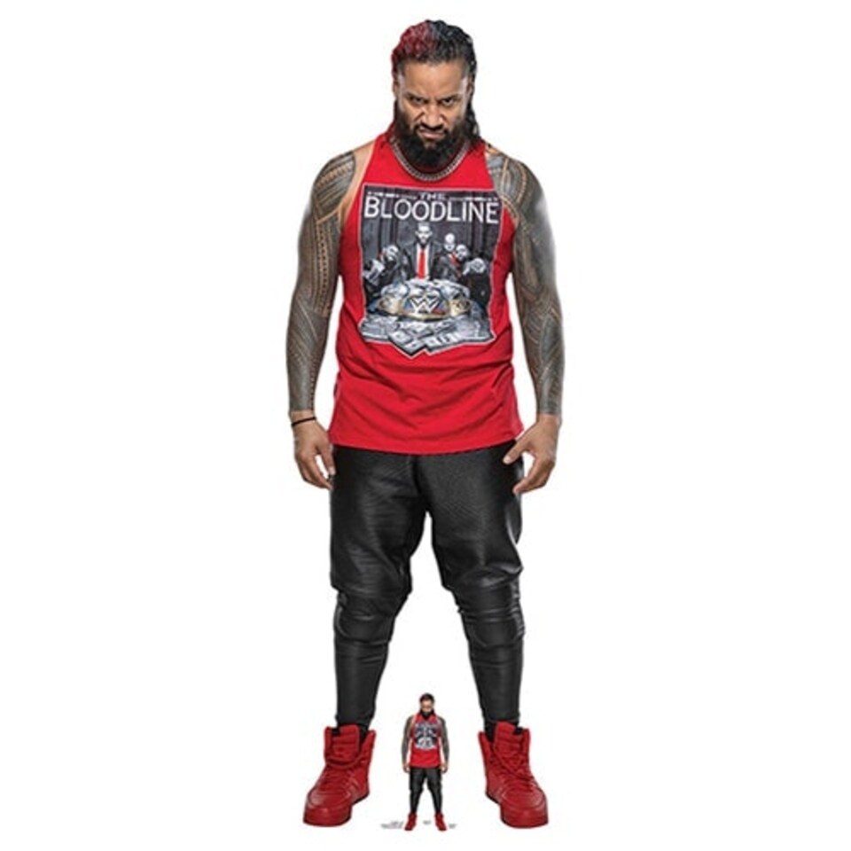 Jimmy Uso WWE Lifesize Cardboard Cutout 192cm