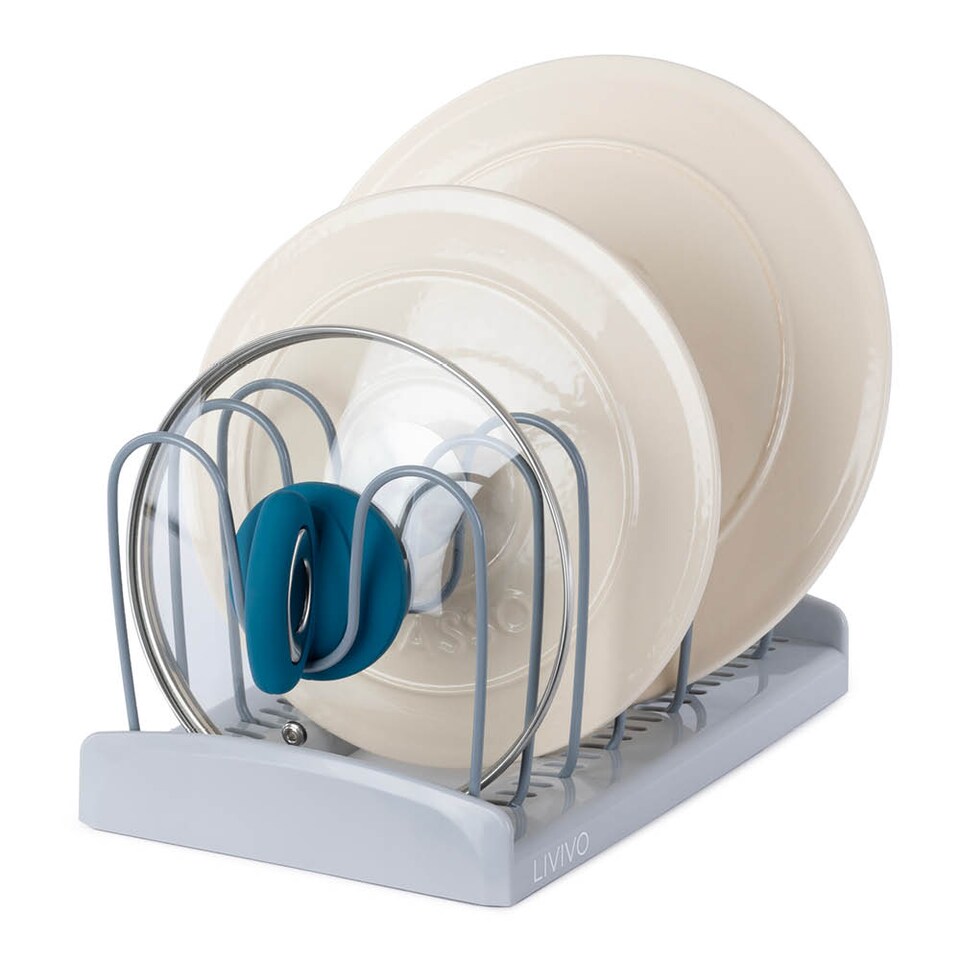 image 1 of Adjustable Saucepan Lid Holder